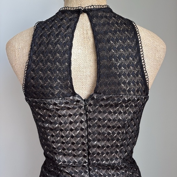 NSR Halter Crochet Midi Dress Size SMALL - Picture 7 of 8